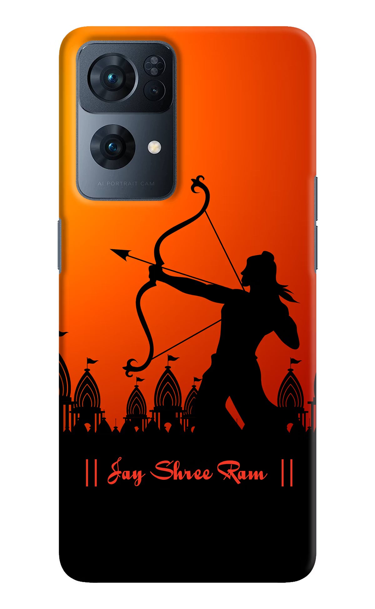 Lord Ram - 4 Oppo Reno7 Pro 5G Hard Case Back Cover by Casekaro