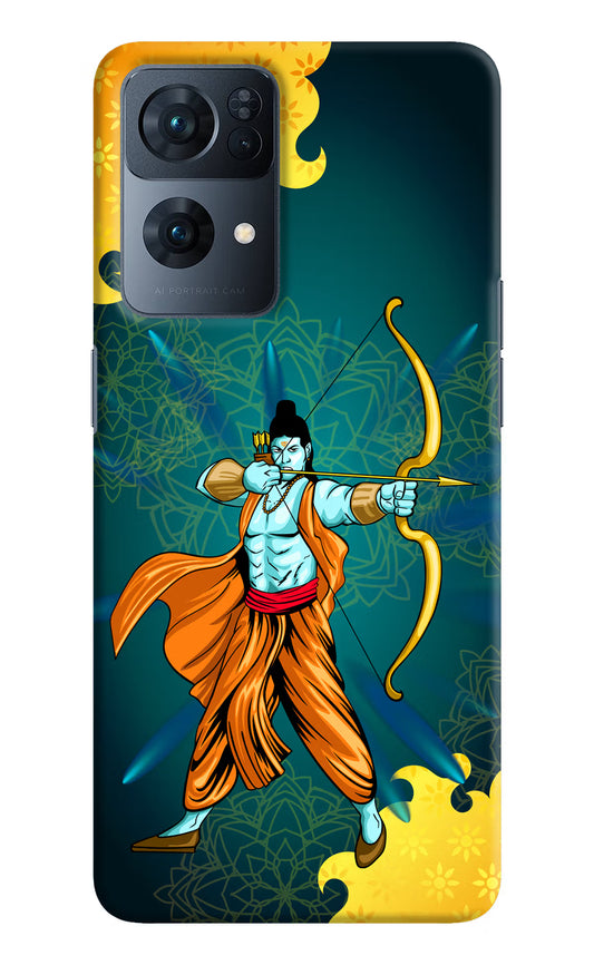 Lord Ram - 6 Oppo Reno7 Pro 5G Hard Case Back Cover by Casekaro