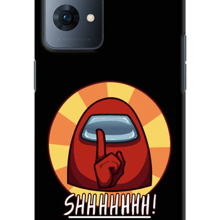 Among Us Shhh! Oppo Reno7 Pro 5G Hard Case Back Cover by Casekaro