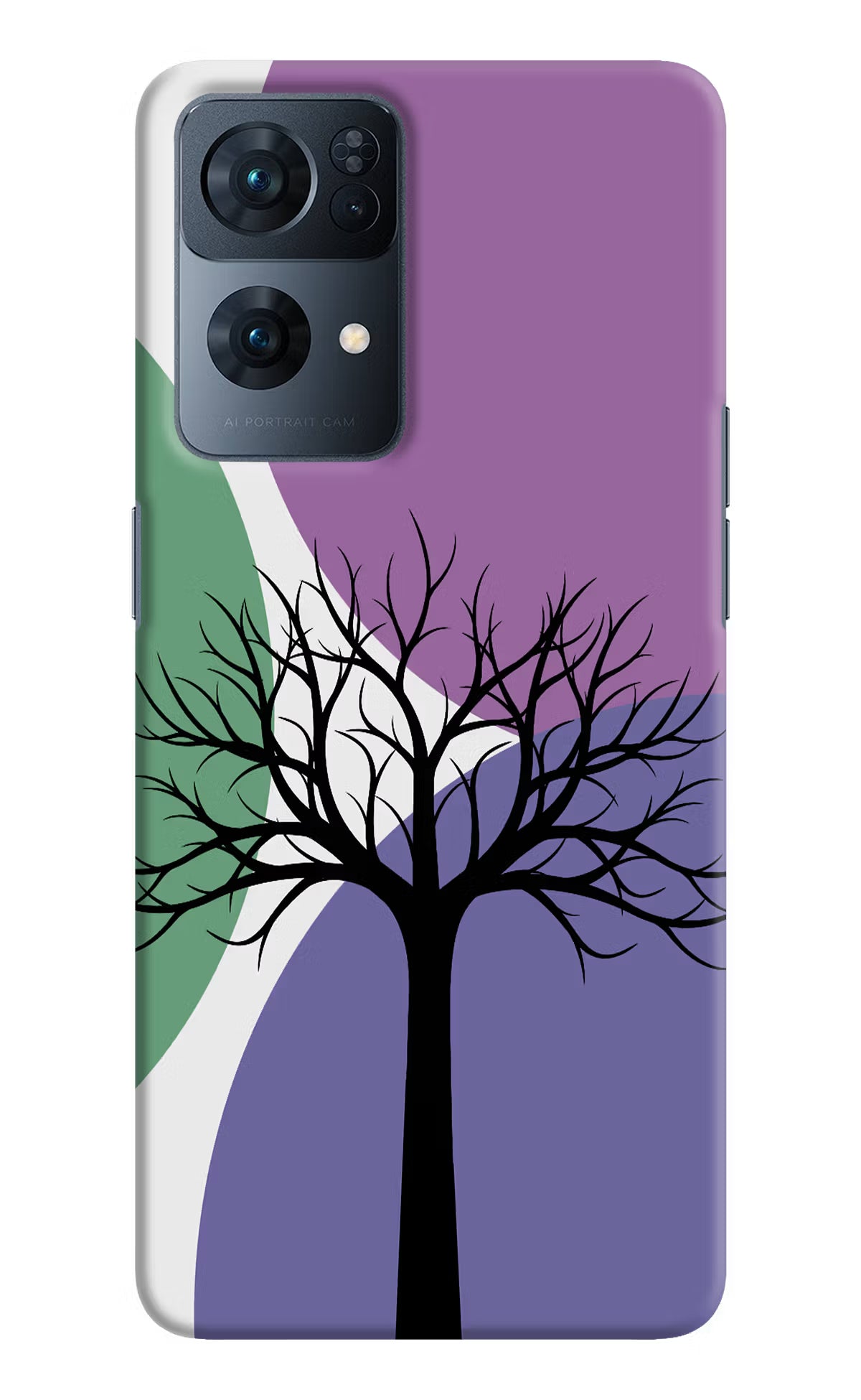 Tree Art Oppo Reno7 Pro 5G Hard Case Back Cover by Casekaro