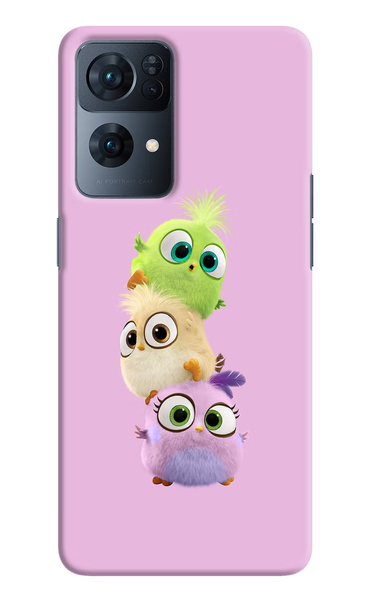 Cute Little Birds Oppo Reno7 Pro 5G Hard Case Back Cover by Casekaro