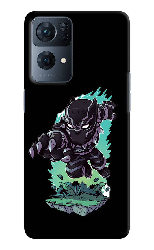 Black Panther Oppo Reno7 Pro 5G Hard Case Back Cover by Casekaro