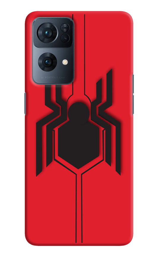 Spider Oppo Reno7 Pro 5G Hard Case Back Cover by Casekaro