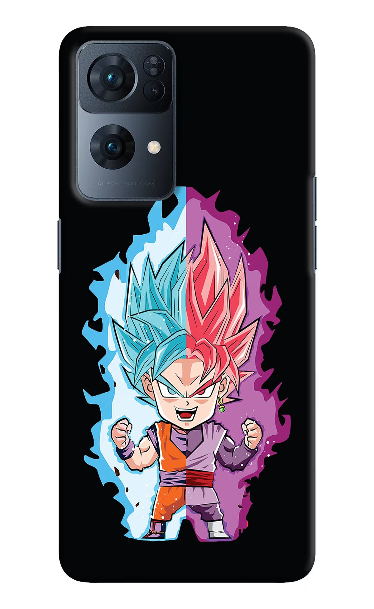 Chota Goku Oppo Reno7 Pro 5G Hard Case Back Cover by Casekaro