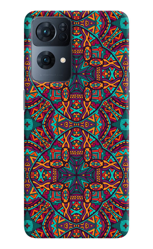 Colour Mandala Oppo Reno7 Pro 5G Hard Case Back Cover by Casekaro