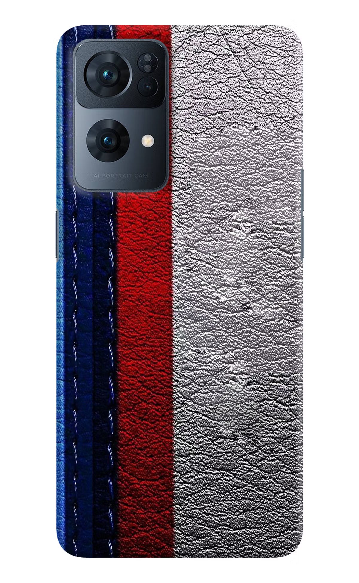 BMW Stripes Oppo Reno7 Pro 5G Hard Case Back Cover by Casekaro