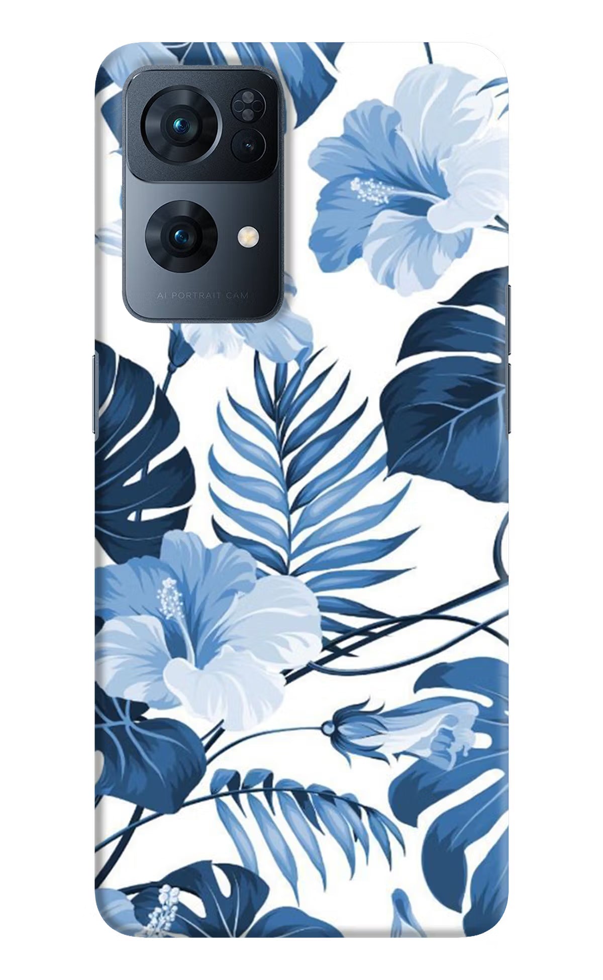 Fabric Art Oppo Reno7 Pro 5G Hard Case Back Cover by Casekaro