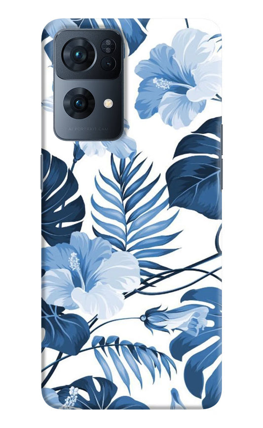 Fabric Art Oppo Reno7 Pro 5G Hard Case Back Cover by Casekaro