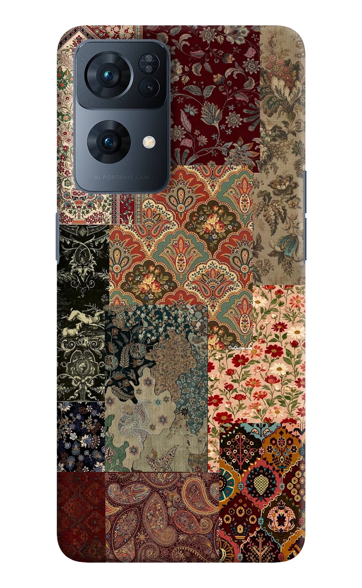 Desi Print Oppo Reno7 Pro 5G Hard Case Back Cover by Casekaro