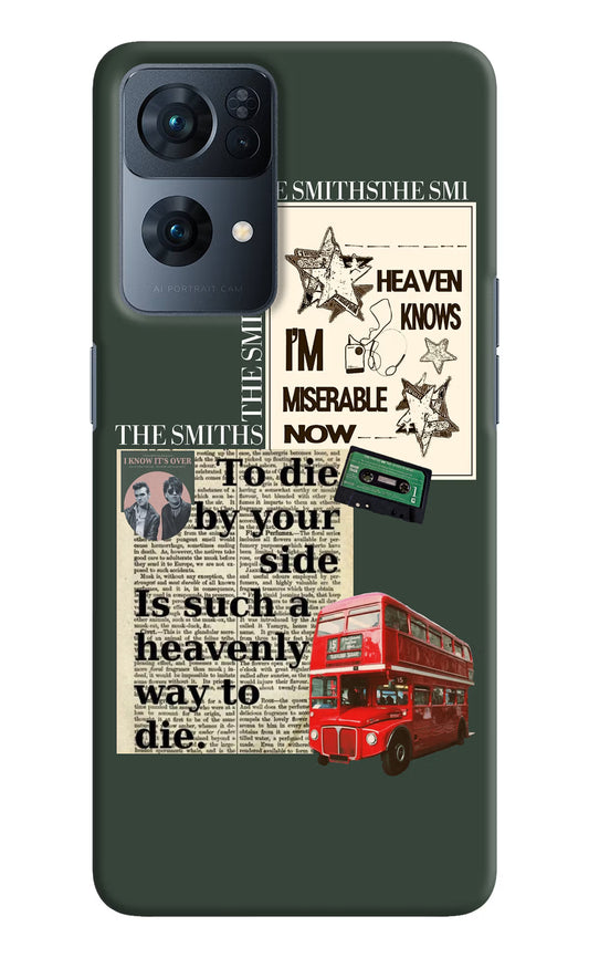 The Smiths Oppo Reno7 Pro 5G Hard Case Back Cover by Casekaro