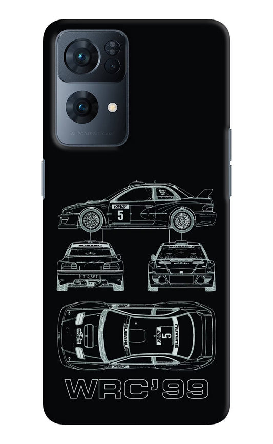 WRC'99 Oppo Reno7 Pro 5G Hard Case Back Cover by Casekaro