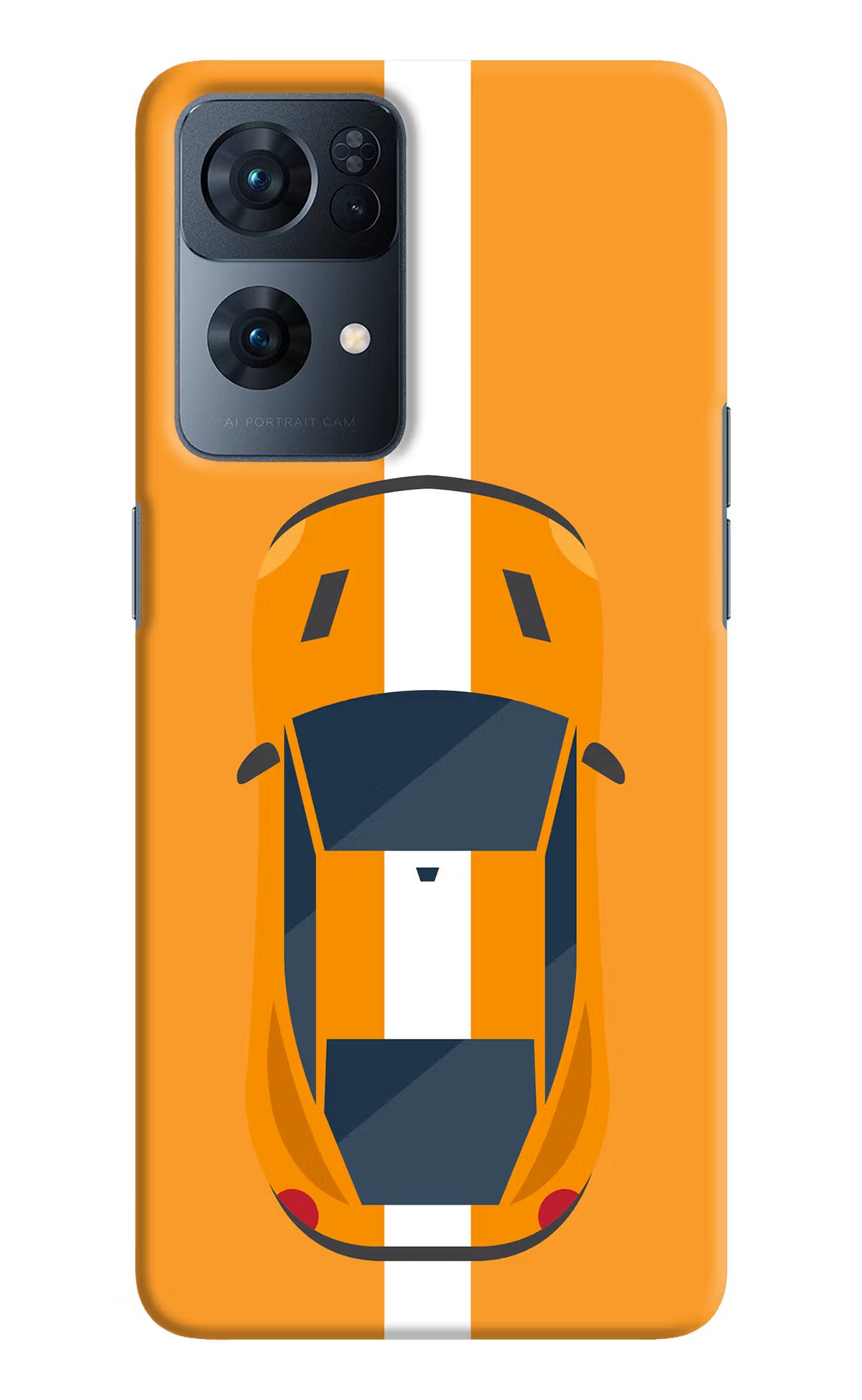 Highway Pursuit Oppo Reno7 Pro 5G Hard Case Back Cover by Casekaro