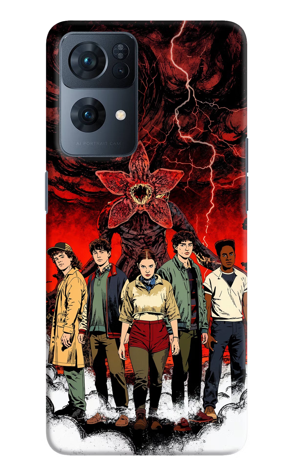 Ordinary Things Characters Oppo Reno7 Pro 5G Hard Case Back Cover by Casekaro