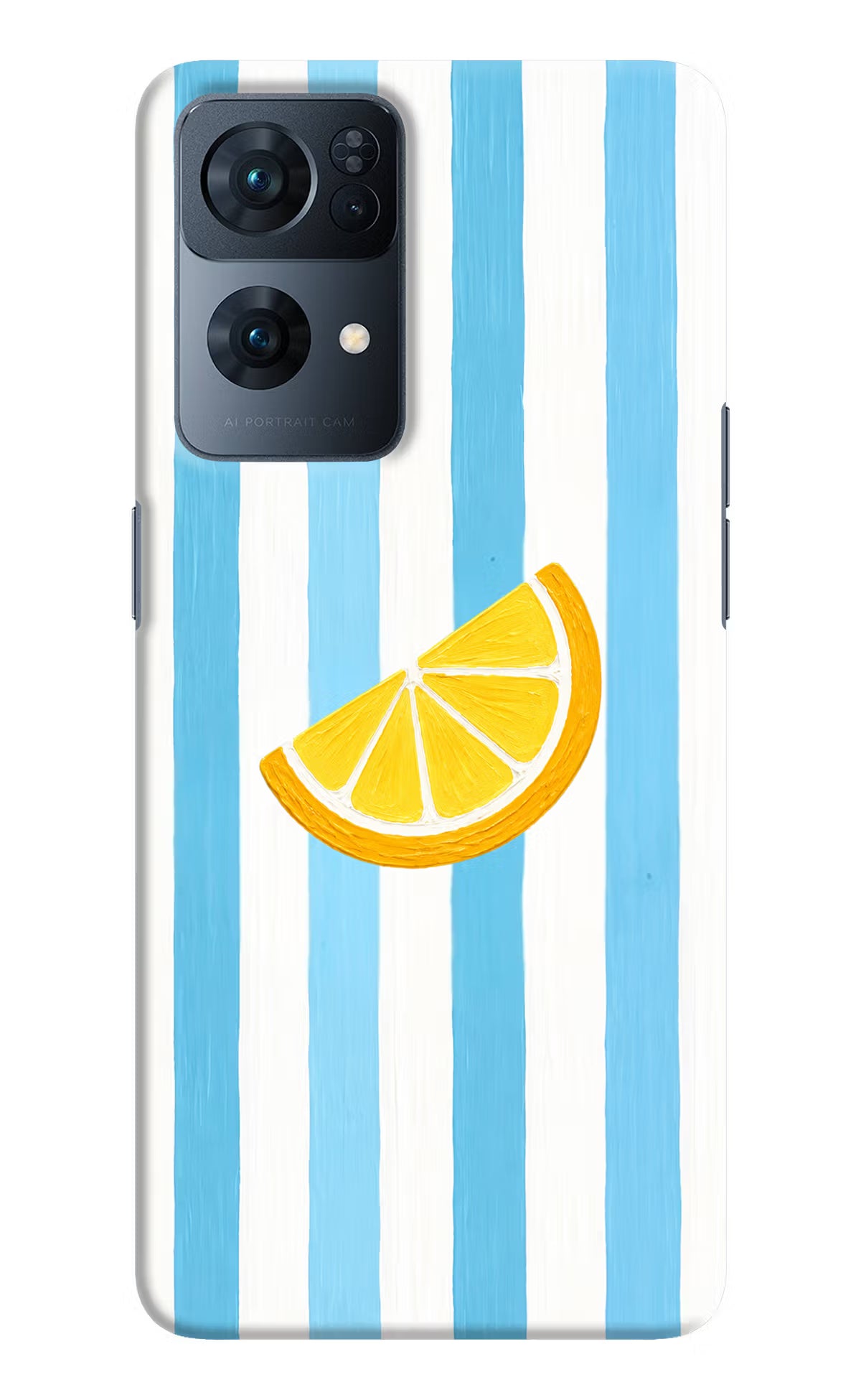 Summer Lemon Oppo Reno7 Pro 5G Hard Case Back Cover by Casekaro