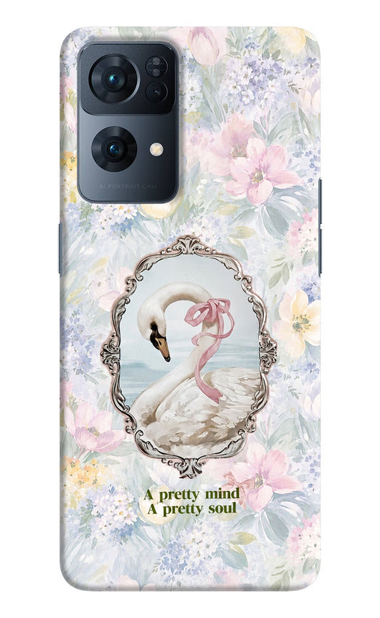 Pretty Mind Pretty Soul Oppo Reno7 Pro 5G Back Cover