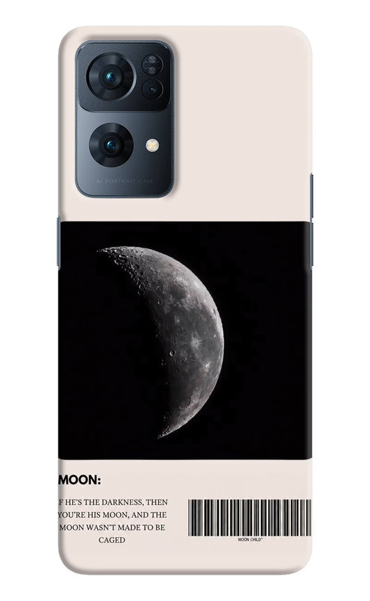 Moon Phase Oppo Reno7 Pro 5G Hard Case Back Cover by Casekaro