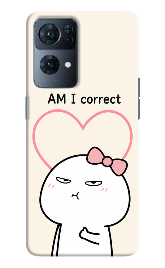 Always Right Oppo Reno7 Pro 5G Hard Case Back Cover by Casekaro