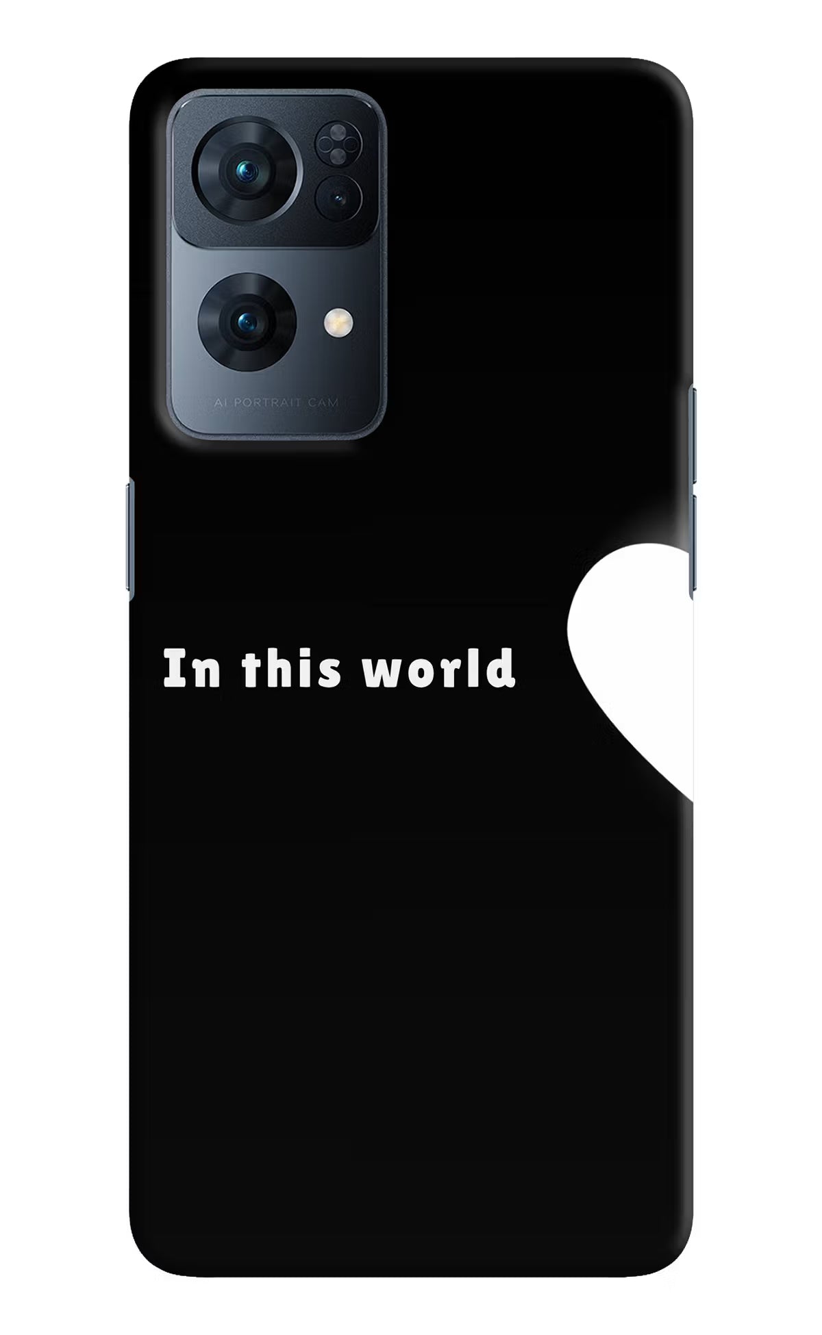 This World Oppo Reno7 Pro 5G Hard Case Back Cover by Casekaro