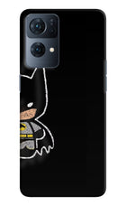 Bat Kitty Oppo Reno7 Pro 5G Hard Case Back Cover by Casekaro