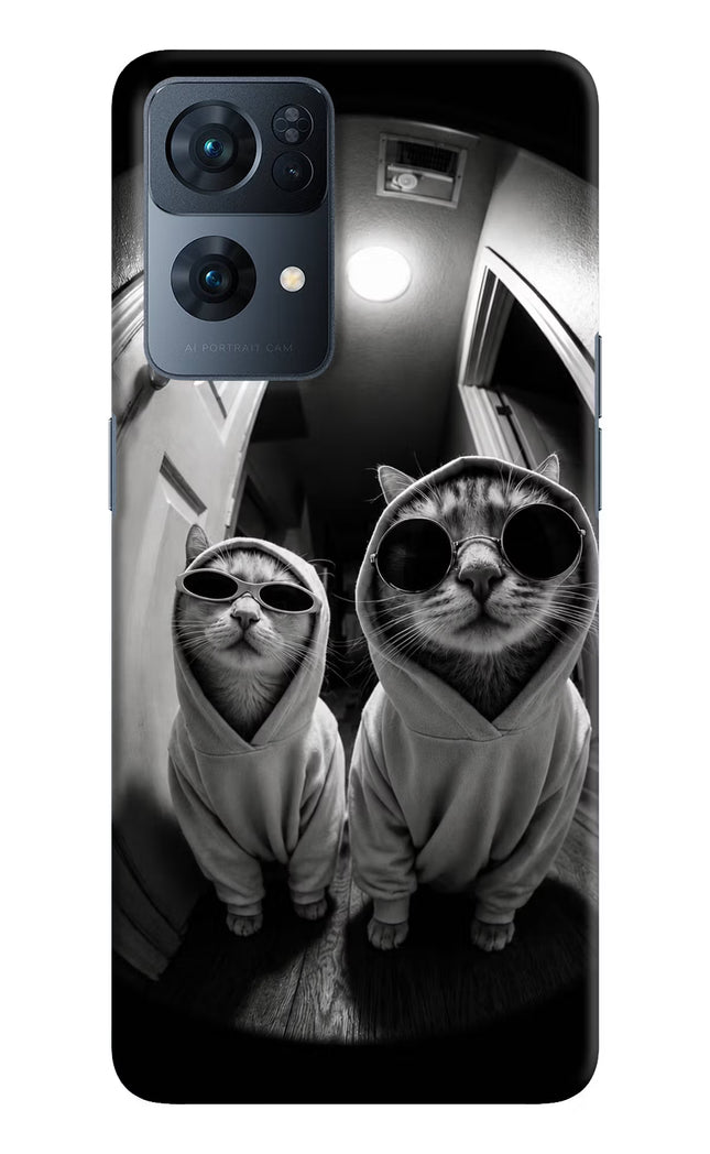 Hood Cats Oppo Reno7 Pro 5G Hard Case Back Cover by Casekaro