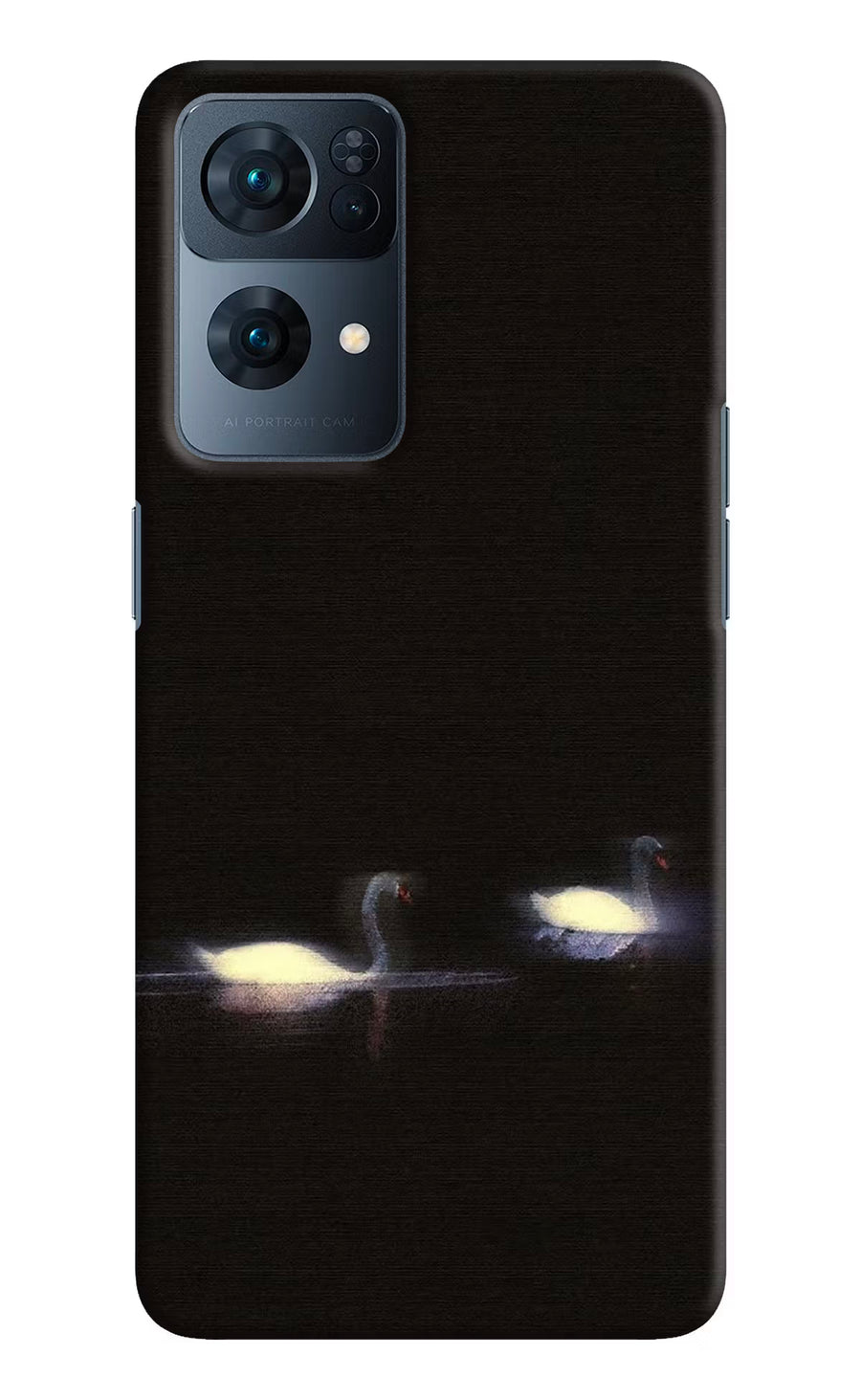 Silent Swans Oppo Reno7 Pro 5G Back Cover, Hard case