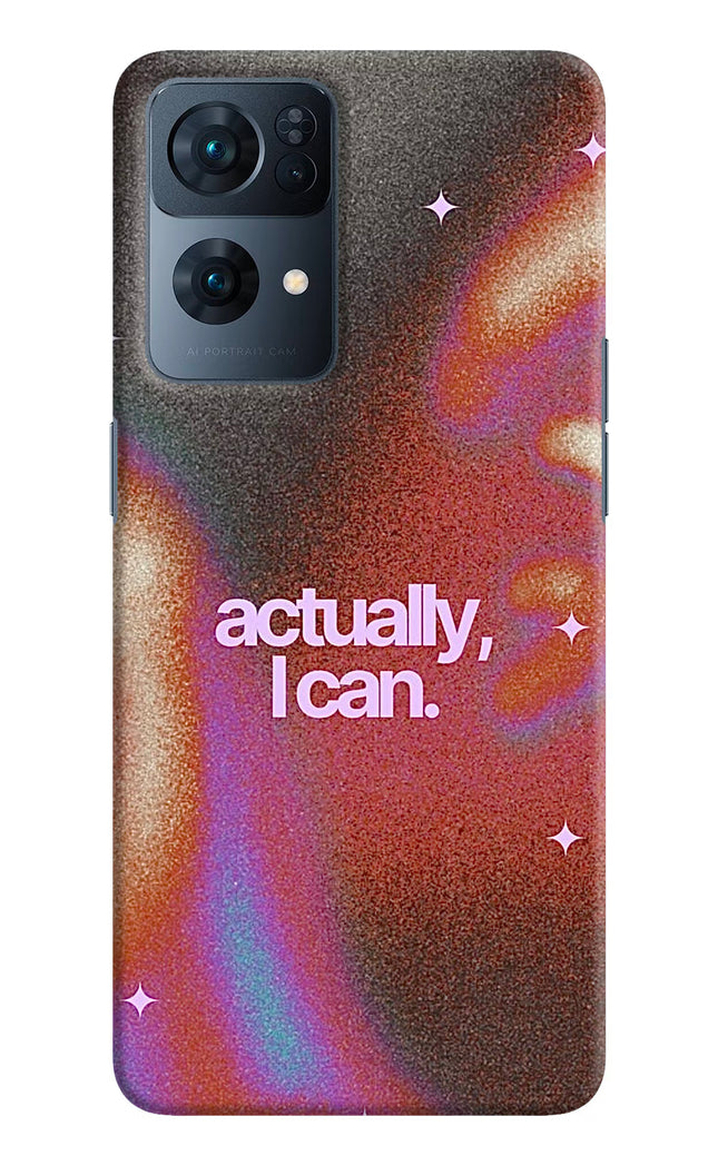 Pink Aura Oppo Reno7 Pro 5G Hard Case Back Cover by Casekaro