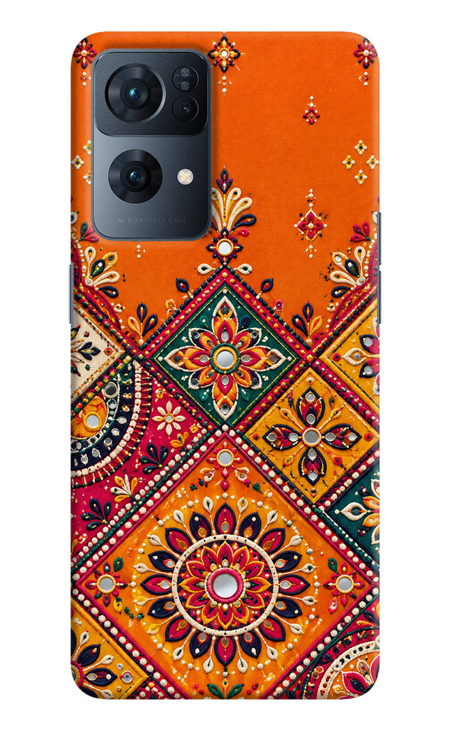 Kutch Glow Oppo Reno7 Pro 5G Hard Case Back Cover by Casekaro