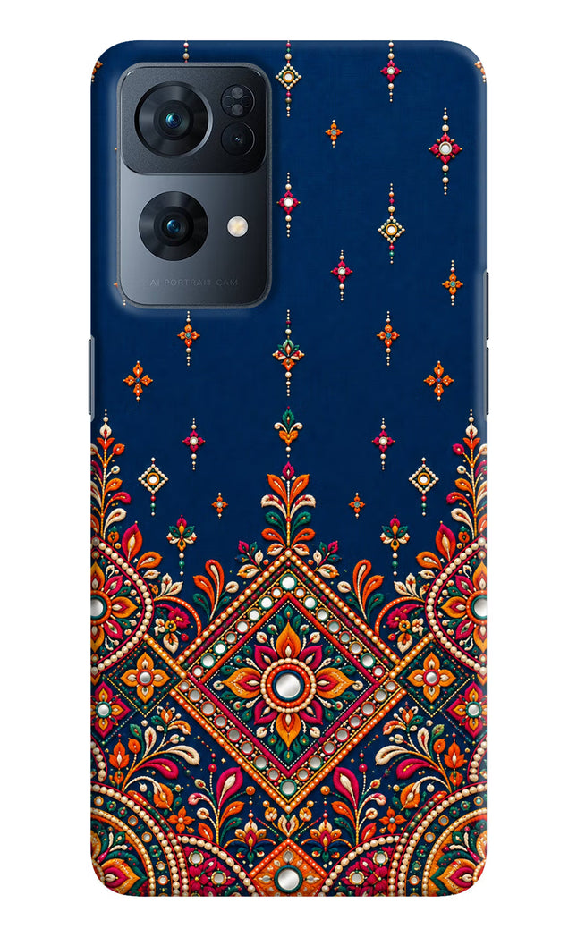 Neel Noor Oppo Reno7 Pro 5G Hard Case Back Cover by Casekaro