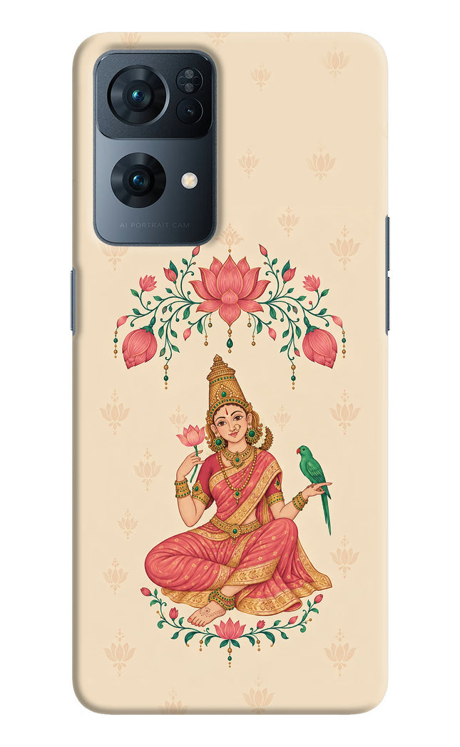 Goddess Lakshmi Oppo Reno7 Pro 5G Hard Case Back Cover by Casekaro