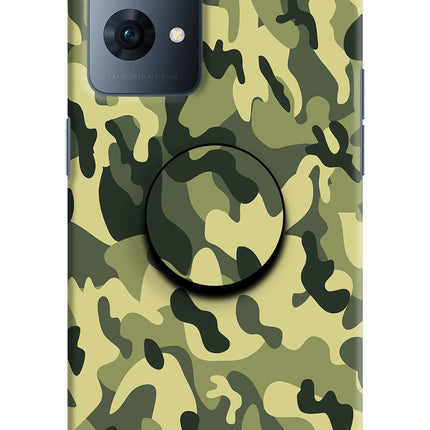 Camouflage Oppo Reno7 Pro 5G Pop Case by Casekaro