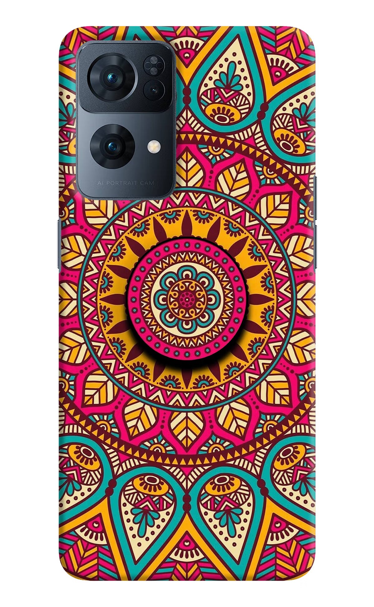 Mandala Oppo Reno7 Pro 5G Pop Case by Casekaro