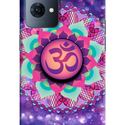 Om Purple Oppo Reno7 Pro 5G Pop Case by Casekaro