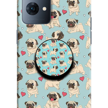 Pug Dog Oppo Reno7 Pro 5G Pop Case by Casekaro