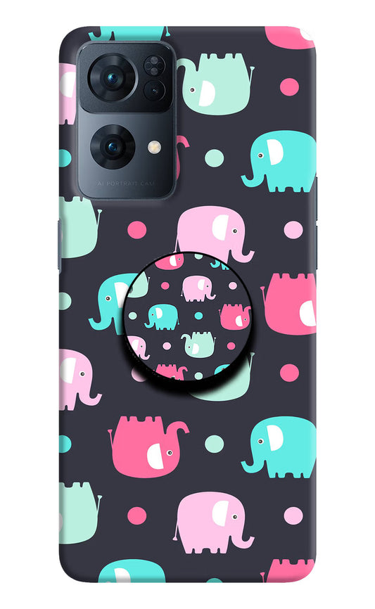Baby Elephants Oppo Reno7 Pro 5G Pop Case by Casekaro