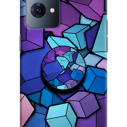 Cubic Abstract Oppo Reno7 Pro 5G Pop Case by Casekaro