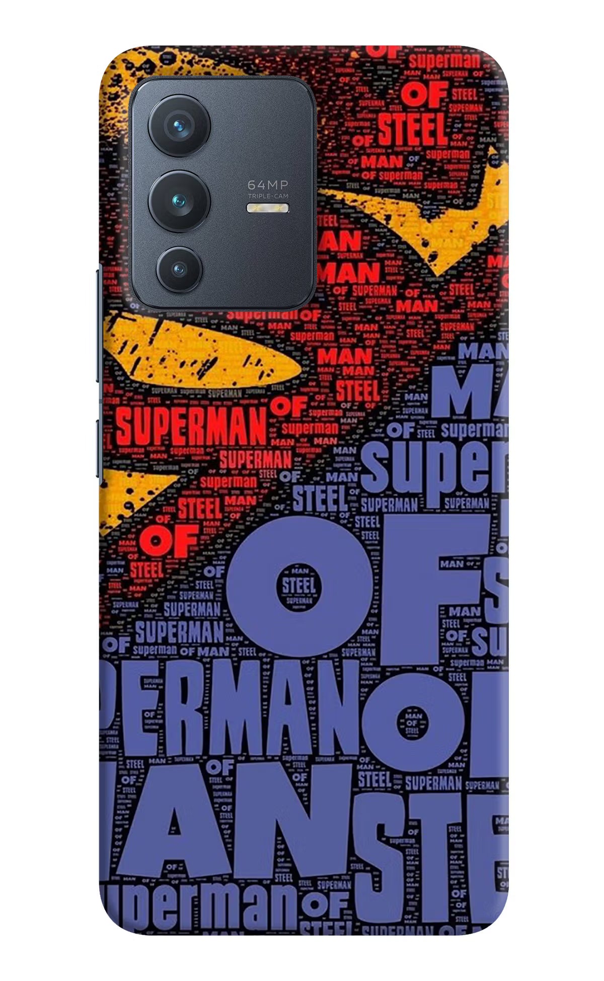 Superman Vivo V23 5G Hard Case Back Cover by Casekaro