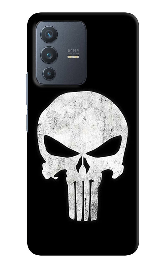 Punisher Skull Vivo V23 5G Hard Case Back Cover by Casekaro