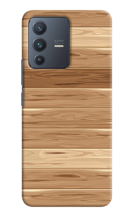 Wooden Vector Vivo V23 5G Hard Case Back Cover by Casekaro