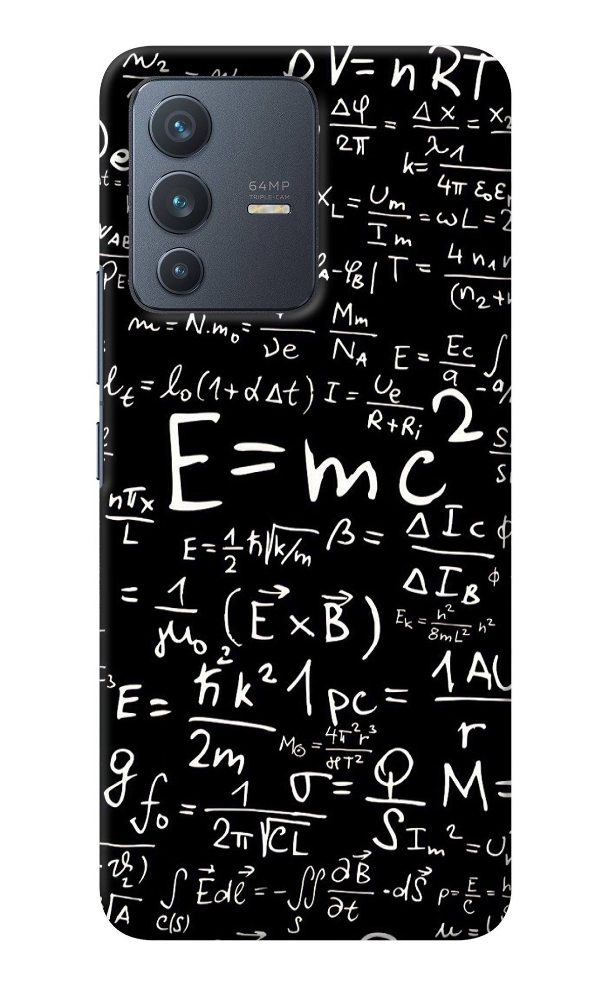 Physics Albert Einstein Formula Vivo V23 5G Back Cover