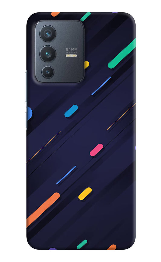 Abstract Design Vivo V23 5G Hard Case Back Cover by Casekaro