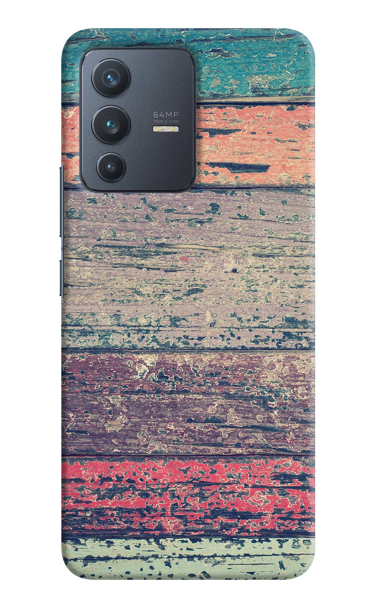 Colourful Wall Vivo V23 5G Hard Case Back Cover by Casekaro