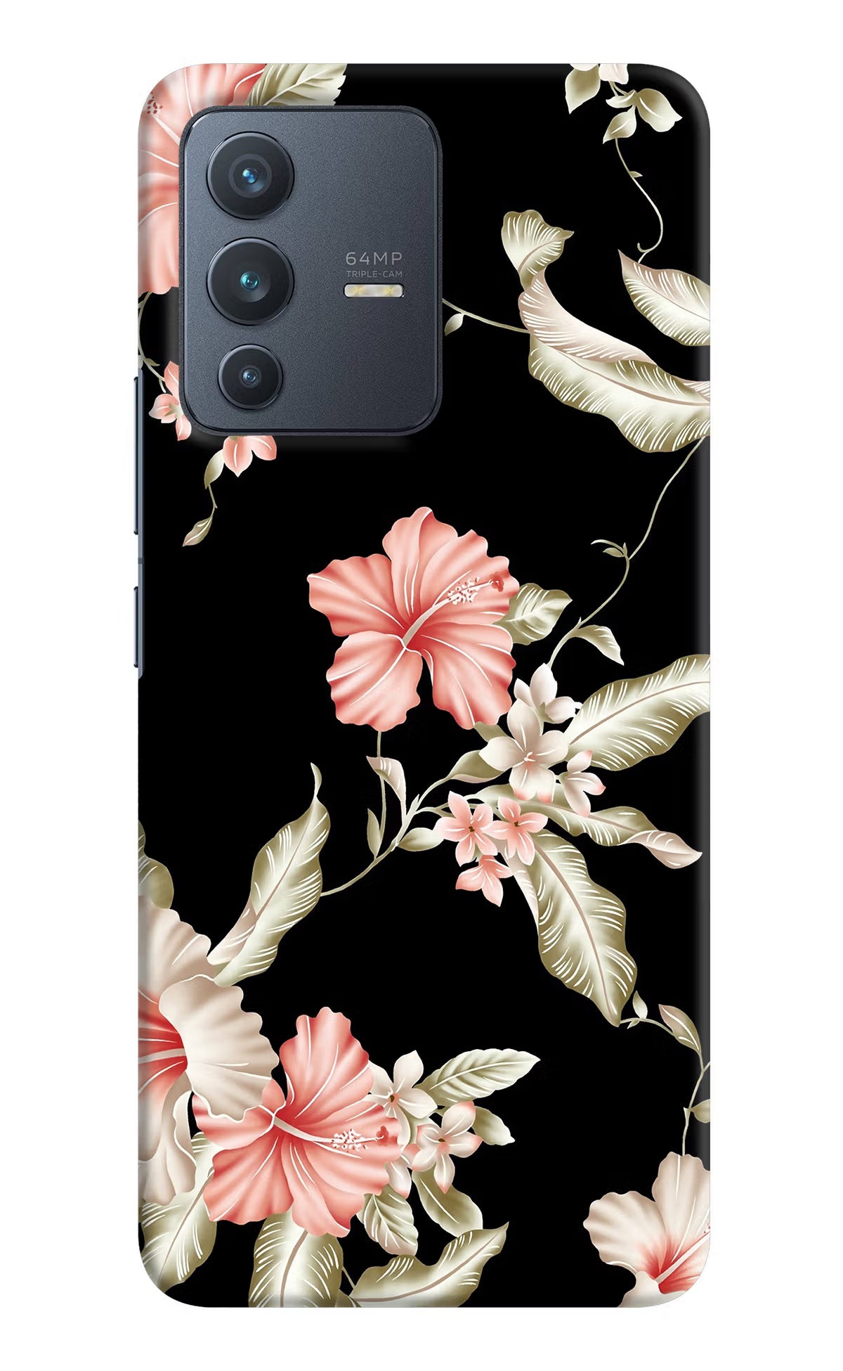Flowers Vivo V23 5G Hard Case Back Cover by Casekaro