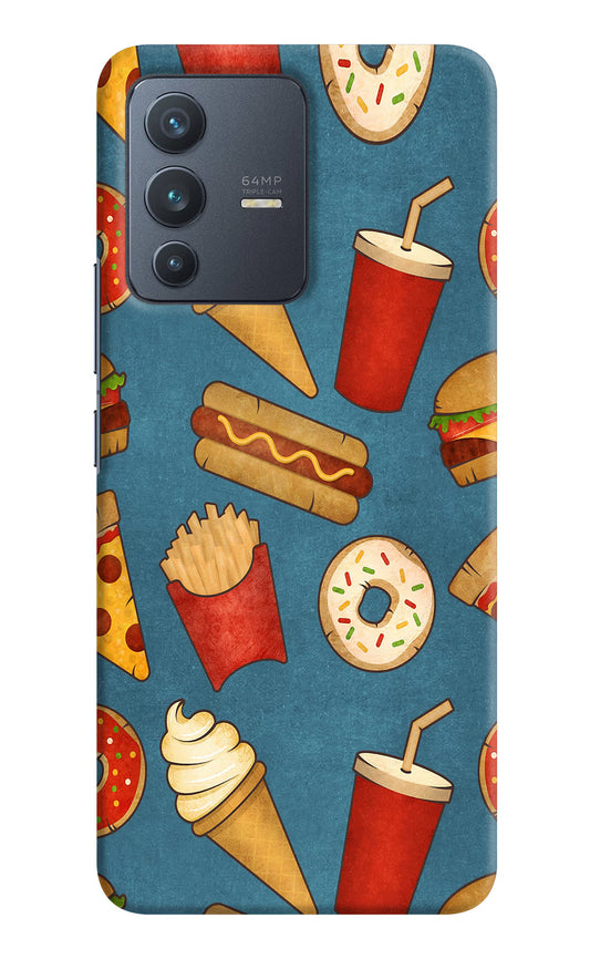 Foodie Vivo V23 5G Hard Case Back Cover by Casekaro