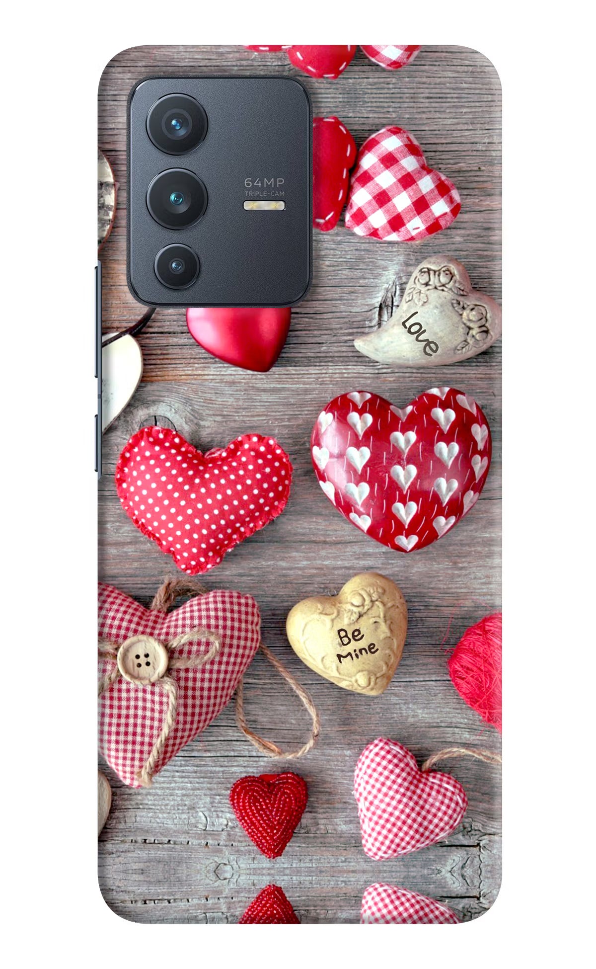 Love Wallpaper Vivo V23 5G Hard Case Back Cover by Casekaro