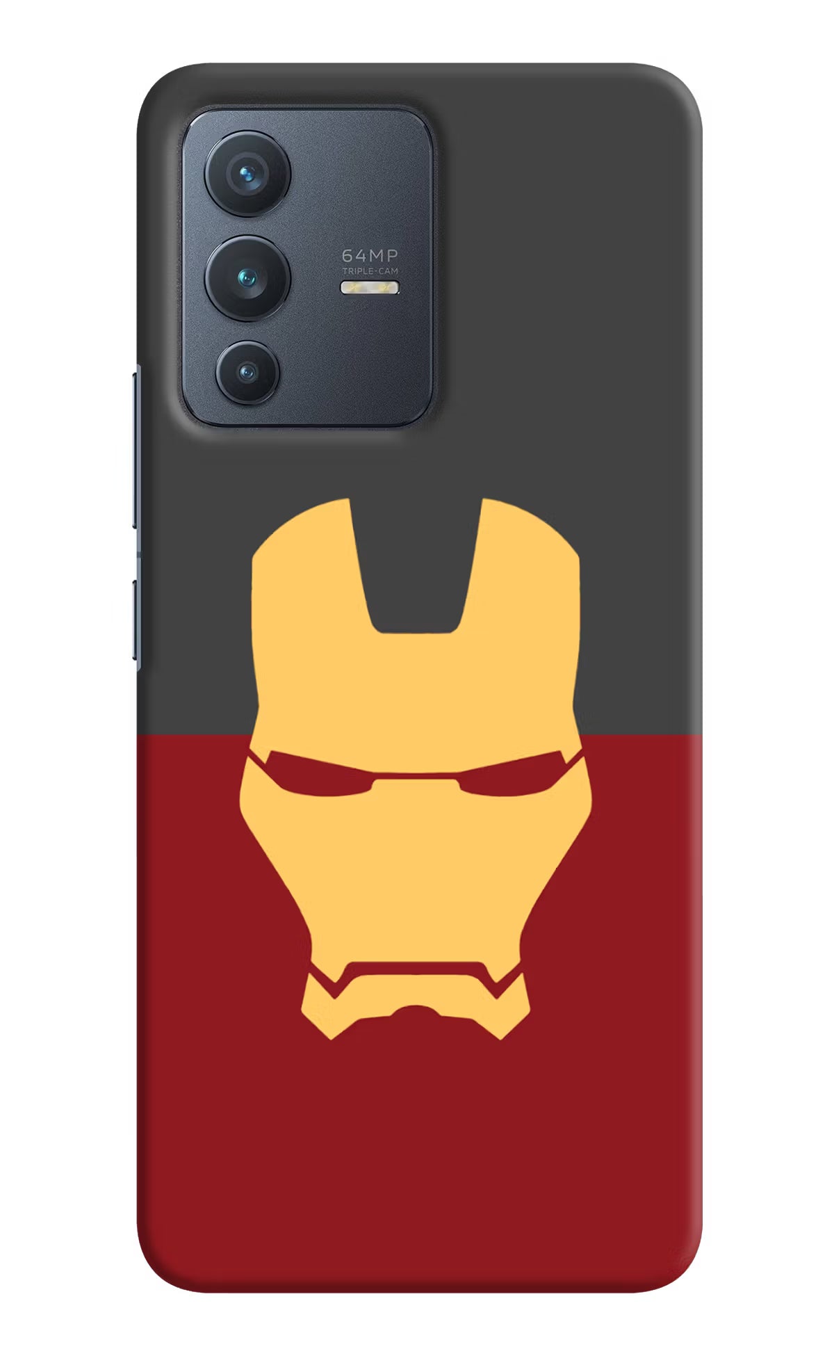 Ironman Vivo V23 5G Hard Case Back Cover by Casekaro