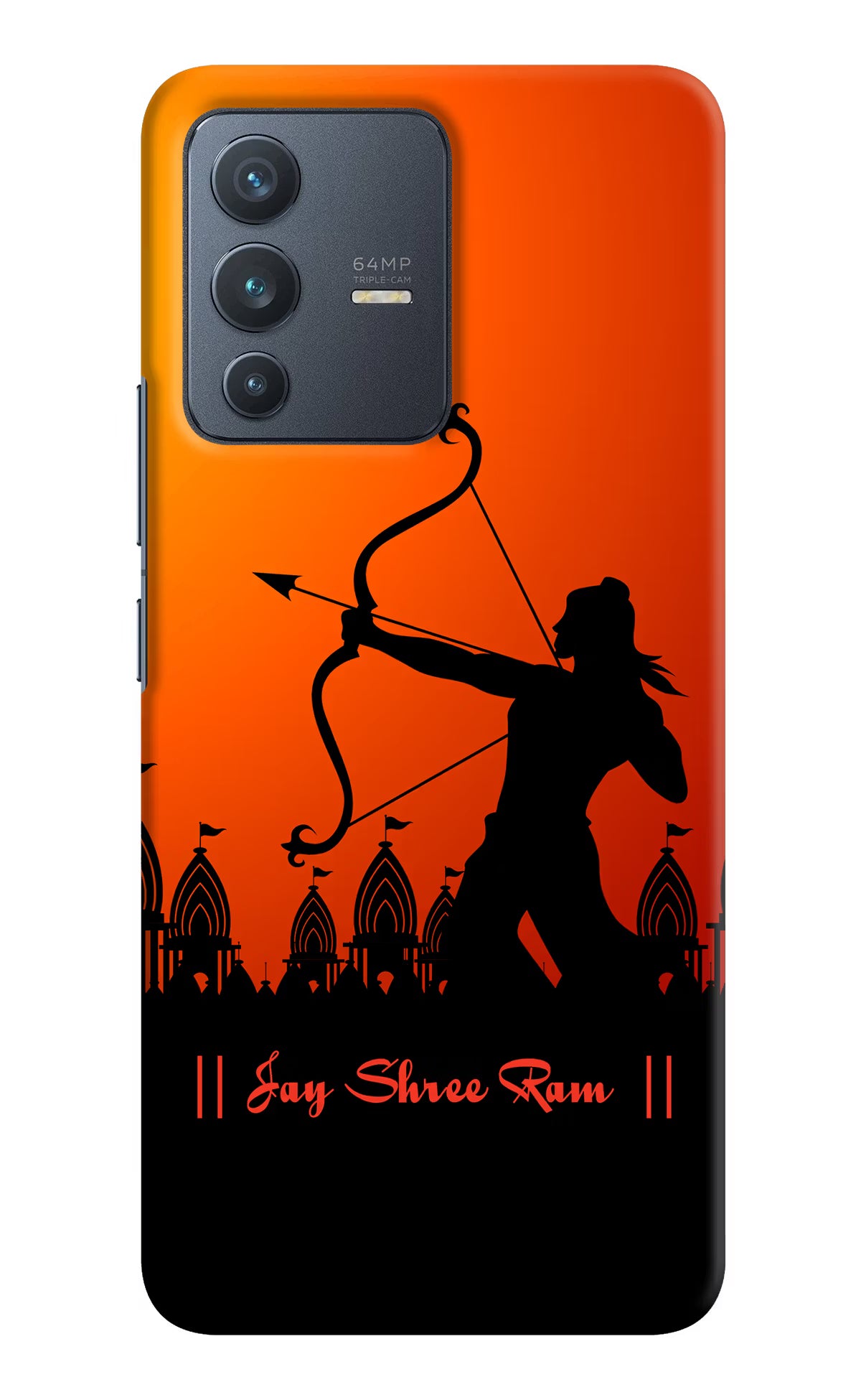 Lord Ram - 4 Vivo V23 5G Hard Case Back Cover by Casekaro