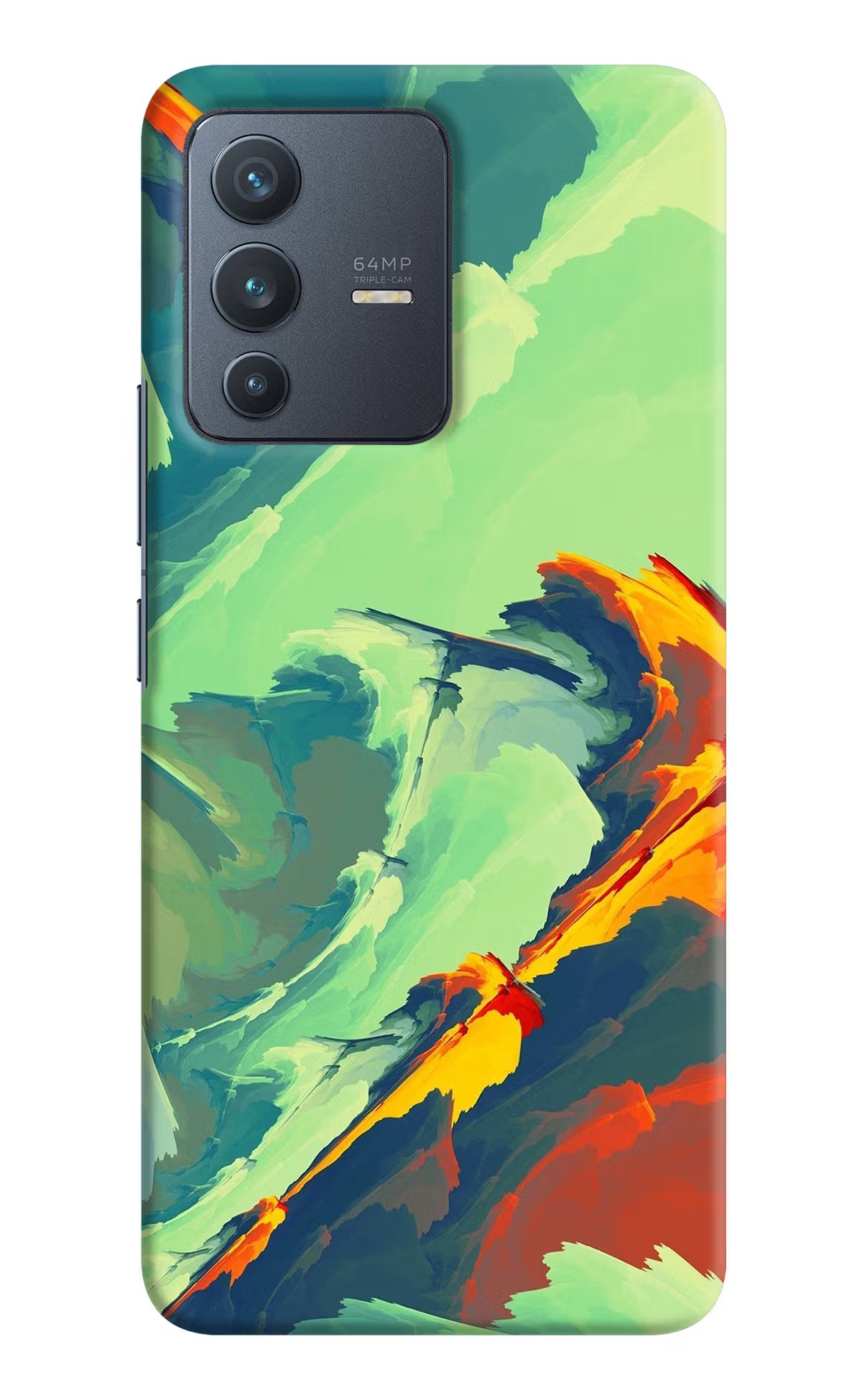 Paint Art Vivo V23 5G Hard Case Back Cover by Casekaro