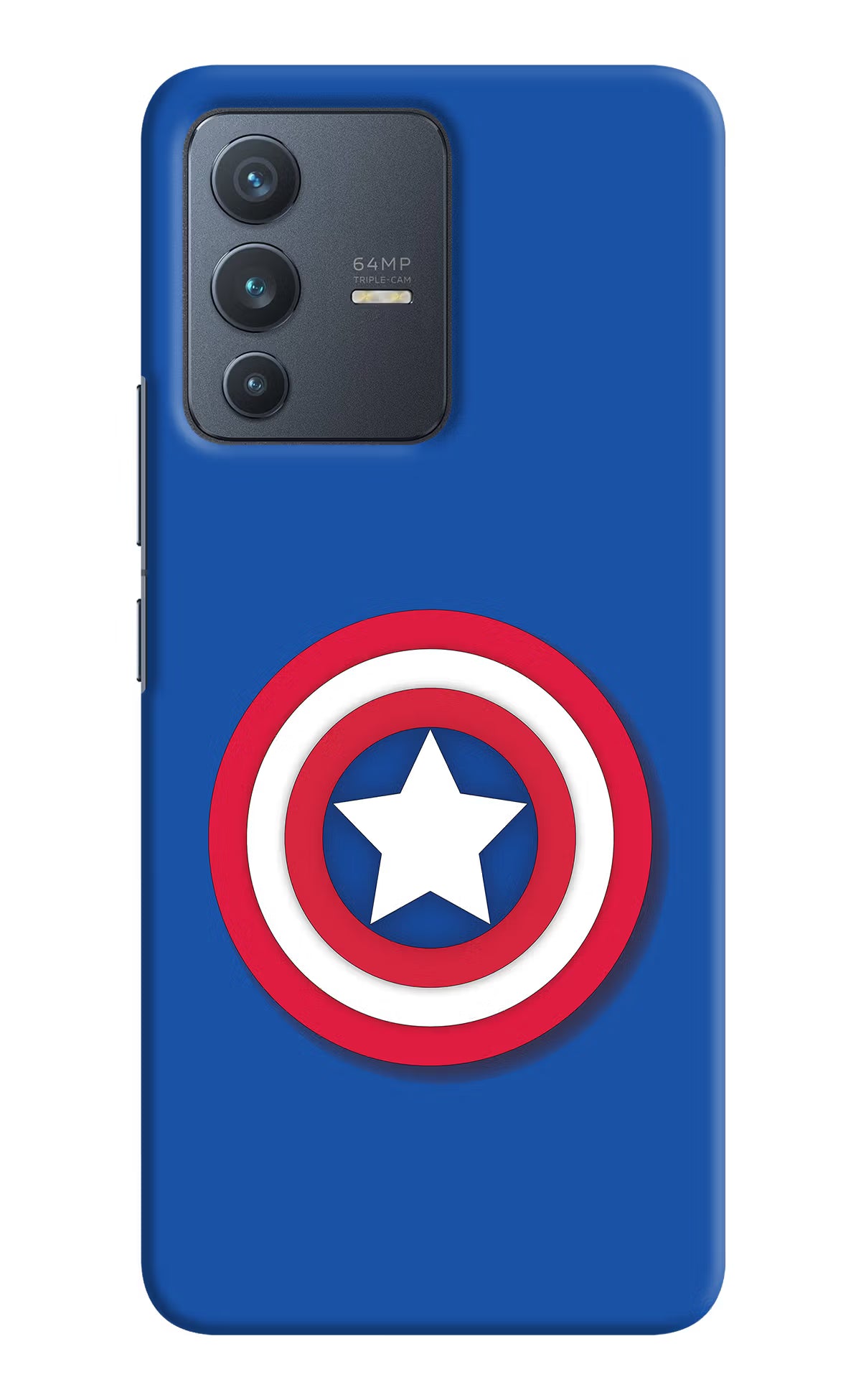 Shield Vivo V23 5G Hard Case Back Cover by Casekaro