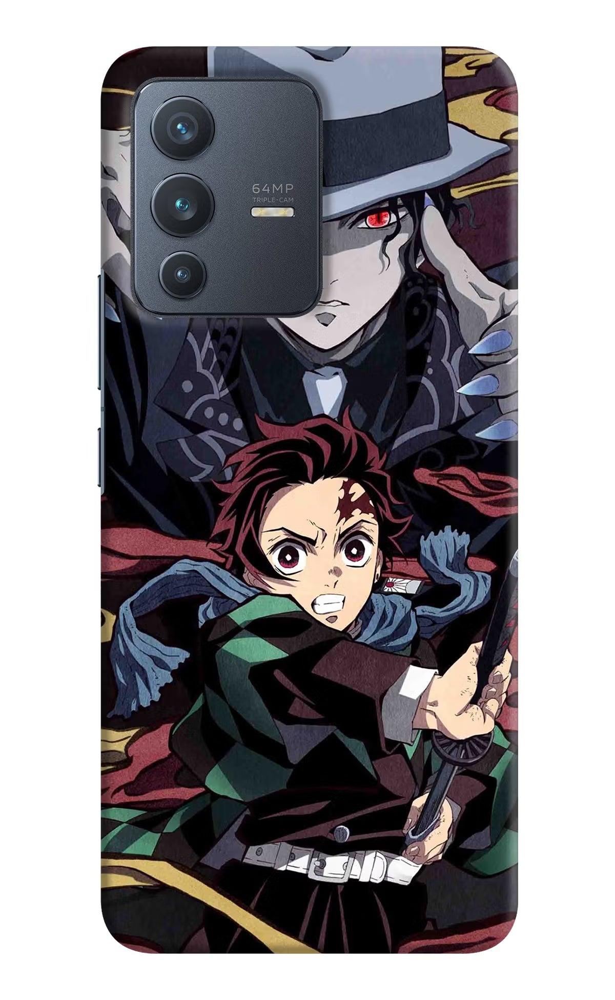 Demon Slayer Vivo V23 5G Hard Case Back Cover by Casekaro
