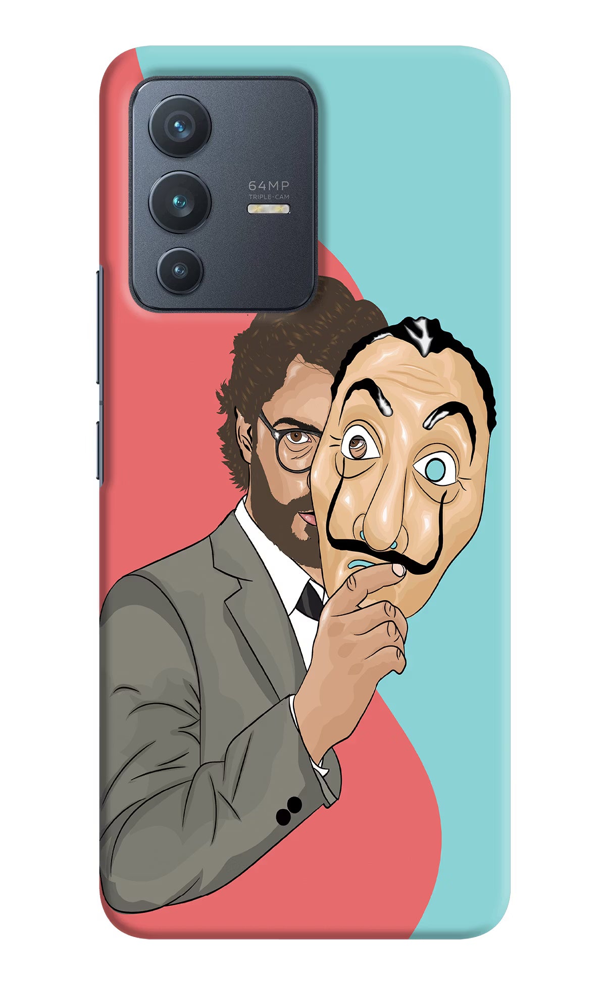 Professor Vivo V23 5G Hard Case Back Cover by Casekaro